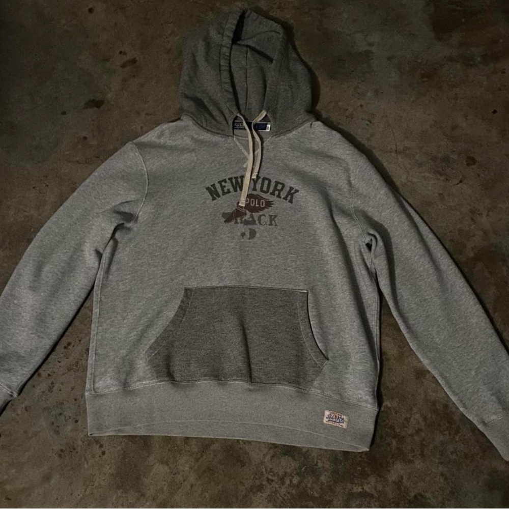 Polo by Ralph Lauren Gray New York Hoodie